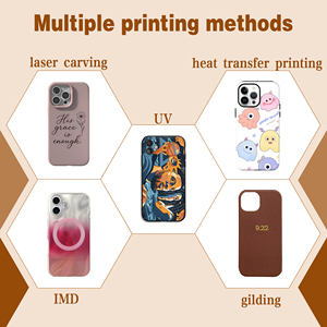 Coque de téléphone en <span class=keywords><strong>verre</strong></span> <span class=keywords><strong>trempé</strong></span> électroplaqué à double face magnétique et design personnalisé 2025 pour iPhone 17 Air - Product Image 6