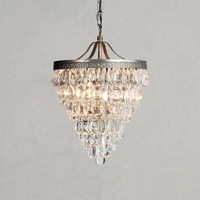 Lustre moderne en cristal JACKSUN plafonnier d'intérieur suspension pour chambre salon salle à manger hôtel