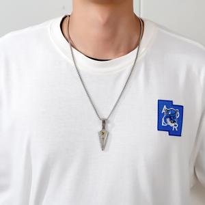 <span class=keywords><strong>2022</strong></span> nueva personalidad <span class=keywords><strong>de</strong></span> moda espiritual amuleto irregular negro colgante Cruz joyería para hombre y niños - Product Image 6