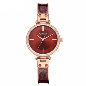 Reloj de Diseño para Mujer CURREN 9058 con Correa de Aleación Multicolor de Moda, Reloj de Cuarzo Minimalista para Mujer - Product Image 2