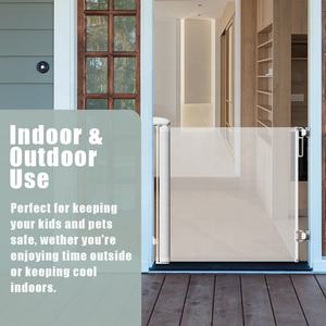 Probebi alta in rete porta sicurezza per bambini porta porta porta retrattile cancello di sicurezza per bambini e bambini - Product Image 2