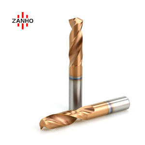 Zanho hrc55 mũi khoan cacbua rắn tích hợp Mũi Khoan Xoắn Thẳng cho gỗ và thép - Product Image 2