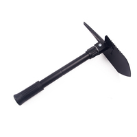 Pelle de camping pliable avec poignée Q235A, outil de jardin multifonction portable tout-terrain pour le camping en plein air