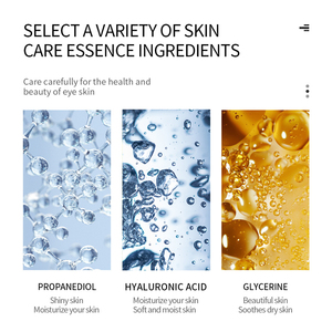 Maschera per Occhi BIOAUQA con Etichetta Privata, Rimuove le Occhiaie, Anti-rughe, Collagene, Acido Ialuronico, Oro, in Formato Foglio - Product Image 4