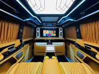 Chaise de bar escamotable invisible de luxe en ABS pour camping-car avec partition intégrée et TV relevable