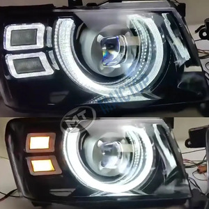 Suitable for 2005-2022 Nissan Patrol Y61 <b>headlight</b> assembly retrofit with <b>LED</b> <b>headlights</b>, Guardian style <b>headlight</b> retrofit. - Product Image 4