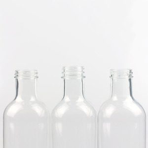 Récipients de jus de fruits en verre écologiques de 250ml 500ml avec <span class=keywords><strong>bouchon</strong></span> à vis et bouteilles à boire élégantes - Product Image 6