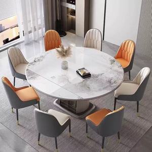 Special Offer Kusimi White Glossy Modern Round Solid Wood Coffee <b>Table</b> with Three Legs Home Furniture <b>Foldable</b> Design - Product Image 4