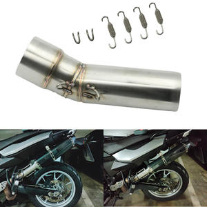 Tuyau de liaison intermédiaire pour silencieux d'échappement moto 51 mm pour BMW F 650 GS 08-12, F 700 GS 13-17, <span class=keywords><strong>F800GS</strong></span> 08-17, F 800 GS ADV 13-17 - Product Image 2