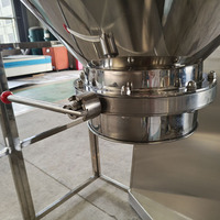 En gros, Machine de mélange et de séchage à double cône à pales pour poudres humides 500L, avec tambour rotatif et chambre à vide, équipement de séchage par tambour rotatif et mélangeur