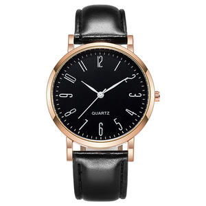 Nuevos relojes para hombre, casuales y de negocios, digitales, con correa de cuero, relojes de pulsera al por mayor para hombre - Product Image 4