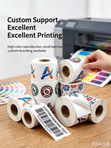 Fabricante de Etiquetas de Productos Personalizadas, Rollo de Etiquetas Autoadhesivas de Vinilo Impermeable, Impresión Personalizada de Logotipos en Etiquetas - Product Image 4