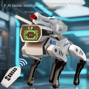 Intelligente Cross-Border <span class=keywords><strong>AI</strong></span> bionico cane meccanico quadrupede Robot giocattolo per bambini voce controllata giocattolo musicale per ragazzi - Product Image 3
