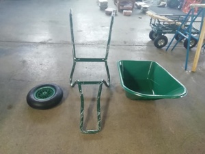 Bandeja de plástico Carretilla WB6414P Carretilla francesa Varios tipos de Carretilla de construcción del mercado europeo - Product Image 3