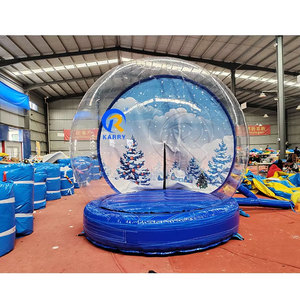 Vente en gros de boule gonflable de taille humaine de Noël de couleur magique boule de <span class=keywords><strong>neige</strong></span> gonflable de maison de bulle de <span class=keywords><strong>neige</strong></span> pour la <span class=keywords><strong>location</strong></span> - Product Image 5