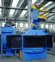 Machine de grenaillage à table rotative Delong Q3510, machine de sablage
