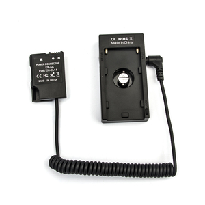 Batterie factice EN-EL14 portable avec plaque d'adaptation pour EN-EL14 le système d'alimentation de la batterie factice pour <span class=keywords><strong>nikon</strong></span> D3300 <span class=keywords><strong>D3400</strong></span> D3200 D3100 D5300 - Product Image 3