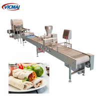 Ligne de production industrielle automatique Vicmai pour rouleaux de printemps (300-3000 pièces)