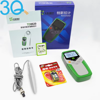 Gaussmètre numérique portable de haute qualité, classe 5 de précision, prix d'usine 3Q, teslamètre, gaussmètre