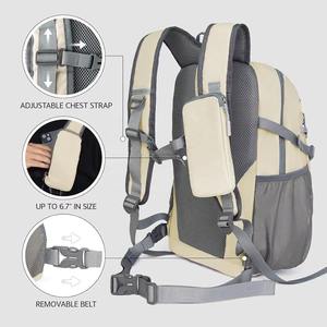 Mochila Deportiva Casual de 30-40L, Impermeable, Antirrobo, de Poliéster Ligero, para Senderismo, Camping, Gimnasio, Uso Diario, Personalizable - Product Image 1