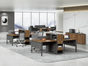 Nueva mesa de conferencias para varias personas: elegante Escritorio de oficina de madera, ideal para grandes reuniones en la sala de reuniones - Product Image 4