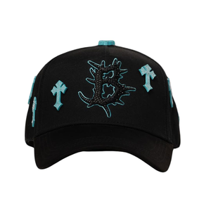 Nuovo Arrivo Cappellini da Baseball Curvi in Suede Sportivi con Logo Ricamato, Regolabili, Unisex, a 5 Pannelli, Realizzati in SMD - Product Image 6
