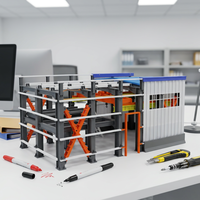 Modelo Profesional Personalizado en Estructura de Acero Industrial para Almacenes y Talleres, Diseño Detallado
