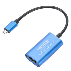 Tarjeta de Captura de Video MICRO USB para Teléfono Móvil, Grabación de Video HD 1080p, Caja de Captura HDMI para Video en Vivo de Juegos, Compatible con VLC, OBS, <span class=keywords><strong>Amcap</strong></span> para Teléfonos Android - Product Image 1