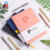 Libreta de Cuero PU Promocional Personalizada, Impresa a Medida, A5, Ecológica, para Oficina, Escuela, Diario, Agenda
