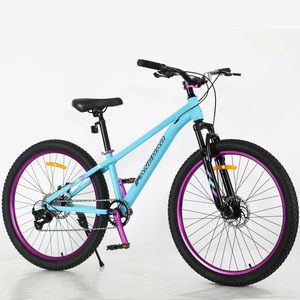 Bicicleta de Montaña <span class=keywords><strong>MTB</strong></span> de Alta Calidad con Cuadro de Acero de Alto <span class=keywords><strong>Carbono</strong></span> de 26 Pulgadas, 8 Velocidades y Cuatro Colores para Hombre - Product Image 3