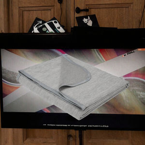 Couverture rafraîchissante légère d'été pour les personnes qui ont chaud pendant leur sommeil, 100% polyester, anti-acariens, matelassée, design uni, soulagement des sueurs nocturnes - Product Image 2