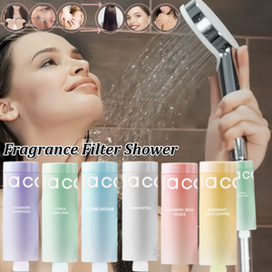 Filtre de Douche T, Filtre de Douche Parfumé, Élimination du Chlore, Adoucisseur d'Eau, Aromathérapie, Purificateur, Pomme de Douche Spa - Product Image 1