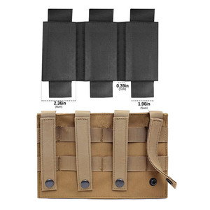 Chiến thuật Nylon Molle mở đầu săn bắn Tạp Chí Pouch Ba 5.56 nhanh chóng Mag Pouch cho <span class=keywords><strong>M16</strong></span>/A/một tạp Chí Carrier Pocket - Product Image 2