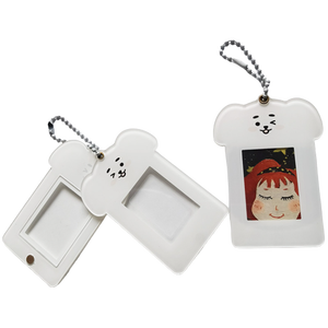 One Piece Custom Kpop Photocard Holder Anime Style Acrylic Photo Frame Keychain with UV Printing Make Your Own Plastic Keychain - Product Image 5