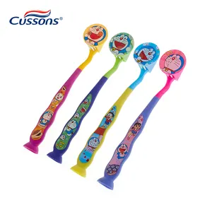 New products China supplier cartoon characters print toothbrush cover kids personalized toothbrush