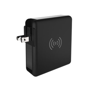 Sạc dự phòng tích hợp đèn báo nguồn LED, 2 cổng USB + 1 cổng Type-C, sạc nhanh không dây Qi - Product Image 1