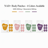 Patchs naturels hypoallergéniques pour booster le NAD, favorisant un vieillissement sain et une meilleure concentration