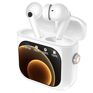 SMA LCD TFT Scherm X6 2.01 inch DNS Ruisonderdrukking Muziek Oordopjes Lokale Opslag 512MB Draadloze Oordopjes bluetooth Oortelefoons - Product Image 1