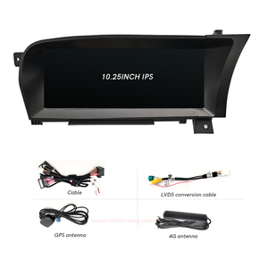 Autoradio Android 13 da 10.25 pollici con Carplay e GPS per <span class=keywords><strong>Mercedes</strong></span> Benz Classe <span class=keywords><strong>S</strong></span> <span class=keywords><strong>W221</strong></span> W222 2005-2013 per guida a destra - Product Image 6