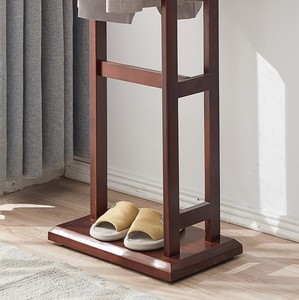 <span class=keywords><strong>Perchero</strong></span> de madera para muebles del hogar, colgador de tela - Product Image 3