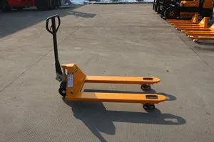 Hot Sale Hand Pallet Truck With Scale Manual Long Stacking Pallets Truck