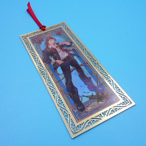 Licheng Stainless Steel <b>Bookmark</b> 60x35mm Hollow Design Transparent Polychrome Reusable <b>Bookmarks</b> - Product Image 4