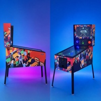 Machine de jeu de flipper électronique virtuelle commerciale, machine de flipper numérique multi-jeux pour les lieux de divertissement