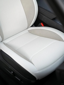 2025 <strong>Tesla</strong> <strong>Model</strong> Y Custom Leather Car Seat Covers Full Set Original <strong>Size</strong> Waterproof Cushions Manufacturer Price - Product Image 5