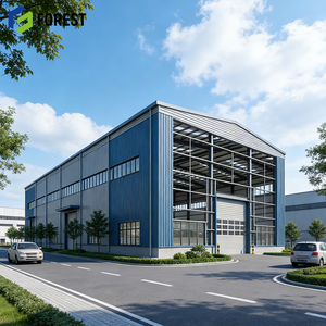 Entrepôt logistique en acier préfabriqué avec système de plancher en mezzanine, usine certifiée ISO9001 - Product Image 1