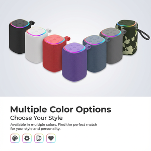 PJT-BSP2280 Haut-parleur sans fil extérieur personnalisé RGB coloré, étanche IPX4, son surround ambiant, haut-parleur portable sans fil - Product Image 2