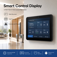 Tableta Android UTAB P730 de 8 Pulgadas para Vehículos, con Pantalla Táctil, PoE RJ45, para Sistema de Despacho de Flotas