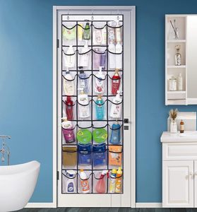 28 Large Clear Over the <strong>Door</strong> <strong>Shoe</strong> <strong>Rack</strong> with Crystal Pockets Hanging <strong>Shoe</strong> Organizer Storage <strong>Shoe</strong> Holder for Closet Hanger - Product Image 6
