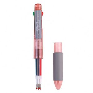 4-in-1 <b>Multi</b>-<b>Color</b> Ballpoint <b>Pen</b> Custom Logo Print Gel <b>Pens</b> with 0.5mm 0.7mm Writing Width for School & Office Promotional Gift - Product Image 3