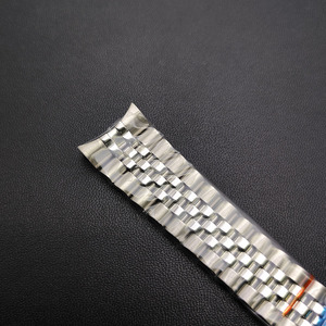 Accessori per l'assemblaggio di orologi: Cinturino in PVC con charm 'Log Five Baht/Ball' e chiusura deployante da 20mm - Product Image 5